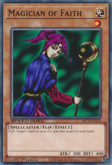 Magician of Faith A Speed Duel: Streets of Battle City Yu-Gi-Oh! card