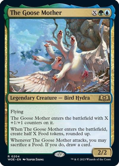 The Goose Mother Wilds of Eldraine Magic card
