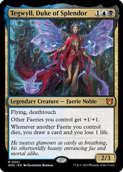 Tegwyll Duke of Splendor Commander: Wilds of Eldraine Magic card