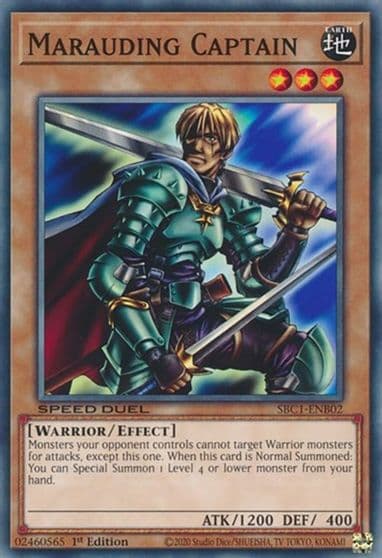 Marauding Captain Speed Duel: Streets of Battle City Yu-Gi-Oh! card