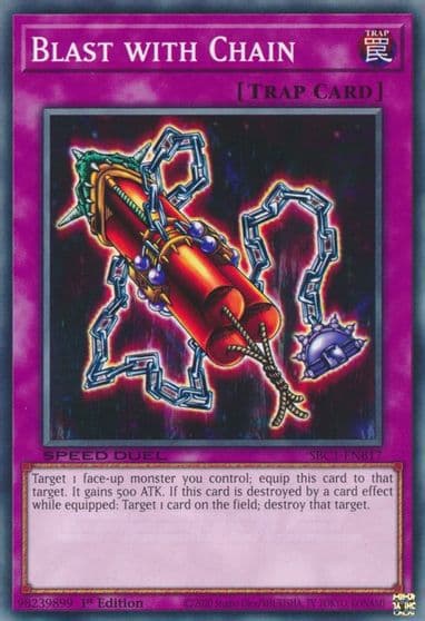 Blast with Chain Speed Duel: Streets of Battle City Yu-Gi-Oh! card