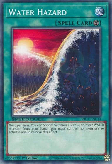 Water Hazard Speed Duel: Streets of Battle City Yu-Gi-Oh! card