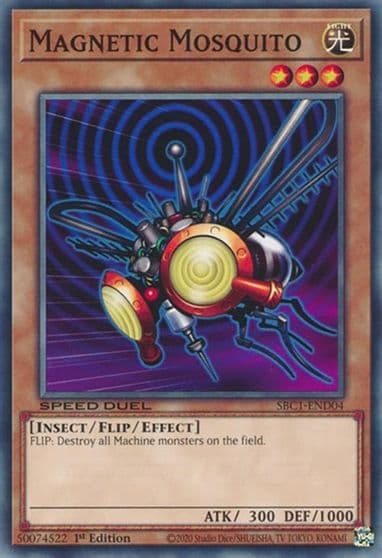Magnetic Mosquito Speed Duel: Streets of Battle City Yu-Gi-Oh! card