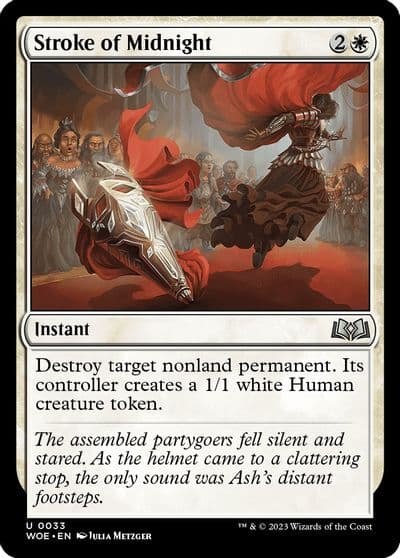 Stroke of Midnight Wilds of Eldraine Magic card