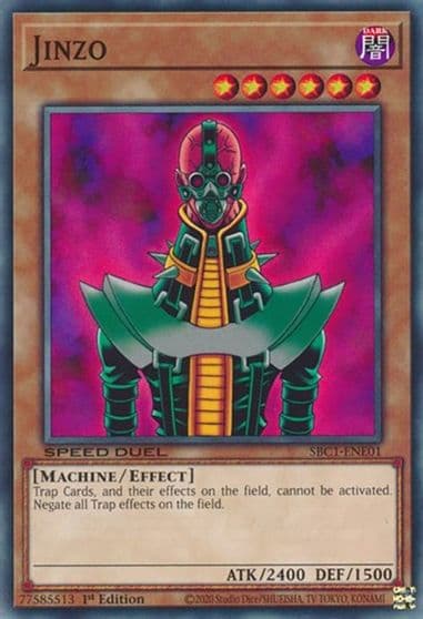 Jinzo Speed Duel: Streets of Battle City Yu-Gi-Oh! card