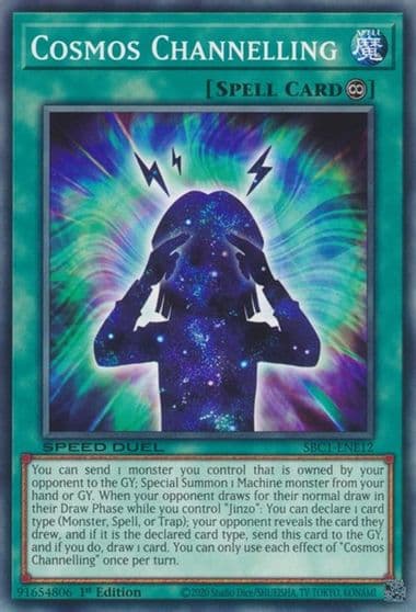 Cosmos Channelling Speed Duel: Streets of Battle City Yu-Gi-Oh! card