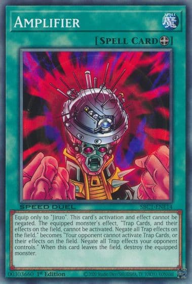 Amplifier Speed Duel: Streets of Battle City Yu-Gi-Oh! card