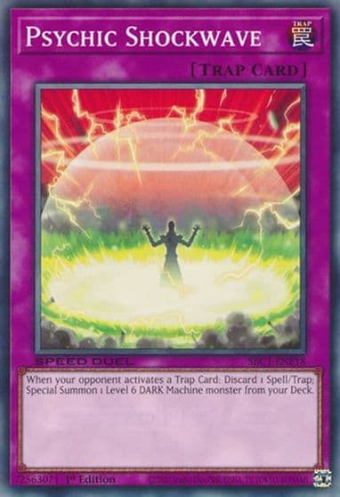 Psychic Shockwave Speed Duel: Streets of Battle City Yu-Gi-Oh! card