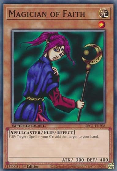 Magician of Faith F Speed Duel: Streets of Battle City Yu-Gi-Oh! card