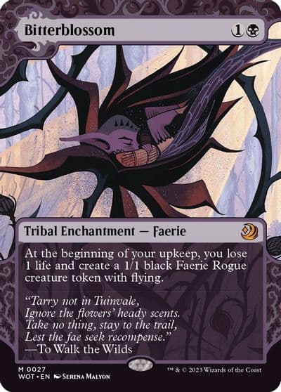 Bitterblossom Wilds of Eldraine: Enchanting Tales Magic card