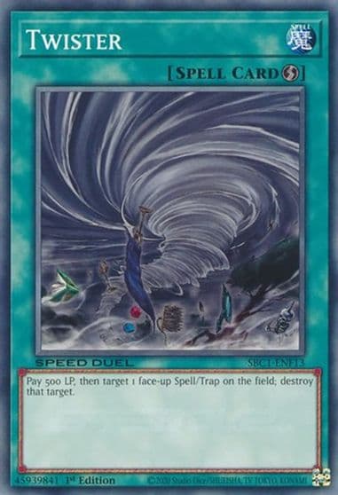Twister Speed Duel: Streets of Battle City Yu-Gi-Oh! card