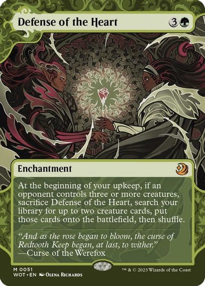 Defense of the Heart Wilds of Eldraine: Enchanting Tales Magic card