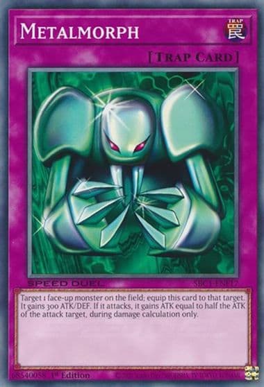 Metalmorph Speed Duel: Streets of Battle City Yu-Gi-Oh! card