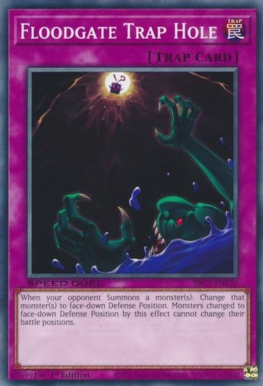 Floodgate Trap Hole Speed Duel: Streets of Battle City Yu-Gi-Oh! card
