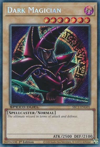 Dark Magician G Secret Rare Speed Duel: Streets of Battle City Yu-Gi-Oh! card