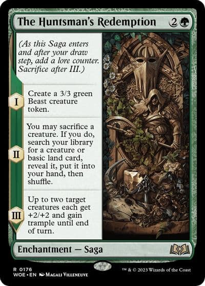 The Huntsmans Redemption Wilds of Eldraine Magic card