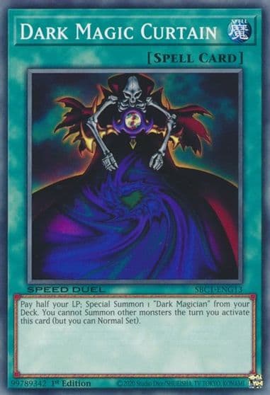 Dark Magic Curtain Speed Duel: Streets of Battle City Yu-Gi-Oh! card