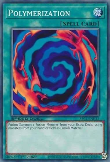 Polymerization H Speed Duel: Streets of Battle City Yu-Gi-Oh! card