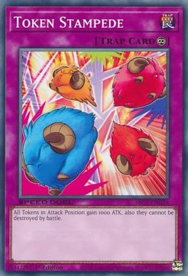 Token Stampede Speed Duel: Streets of Battle City Yu-Gi-Oh! card
