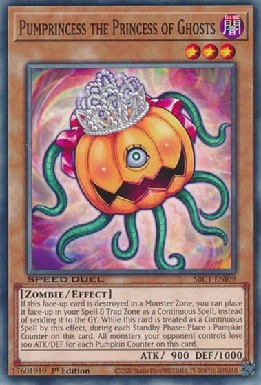 Pumprincess the Princess of Ghosts Speed Duel: Streets of Battle City Yu-Gi-Oh! card
