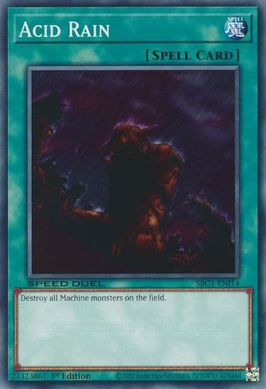 Acid Rain Speed Duel: Streets of Battle City Yu-Gi-Oh! card
