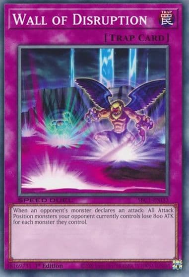 Wall of Disruption Speed Duel: Streets of Battle City Yu-Gi-Oh! card