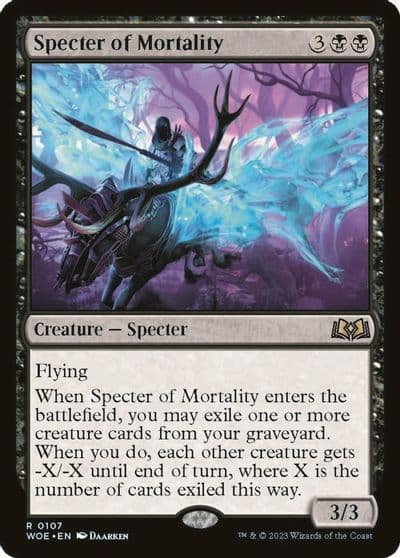 Specter of Mortality Wilds of Eldraine Magic card