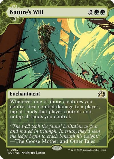 Natures Will Wilds of Eldraine: Enchanting Tales Magic card