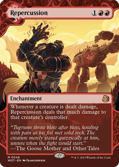 Repercussion Wilds of Eldraine: Enchanting Tales Magic card