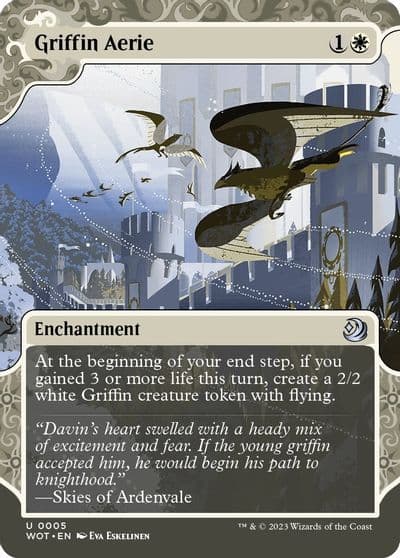 Griffin Aerie Wilds of Eldraine: Enchanting Tales Magic card