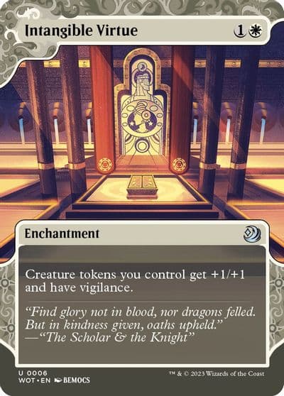 Intangible Virtue Wilds of Eldraine: Enchanting Tales Magic card