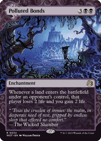 Polluted Bonds Wilds of Eldraine: Enchanting Tales Magic card