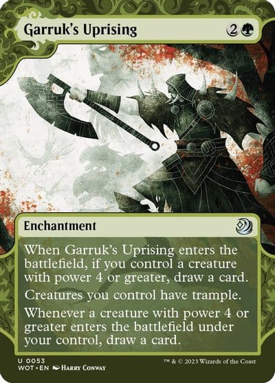 Garruks Uprising Wilds of Eldraine: Enchanting Tales Magic card