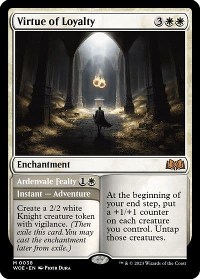 Virtue of Loyalty Wilds of Eldraine Magic card