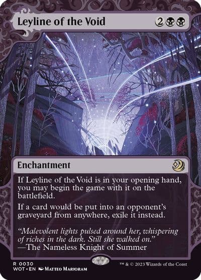 Leyline of the Void Wilds of Eldraine: Enchanting Tales Magic card