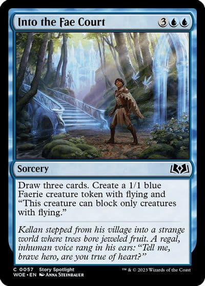 Into the Fae Court Wilds of Eldraine Magic card