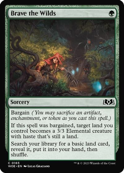 Brave the Wilds Wilds of Eldraine Magic card