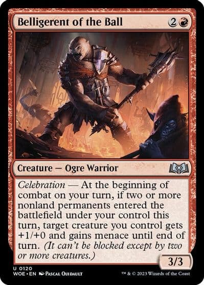 Belligerent of the Ball Wilds of Eldraine Magic card