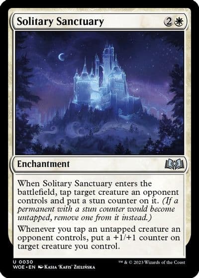 Solitary Sanctuary Wilds of Eldraine Magic card