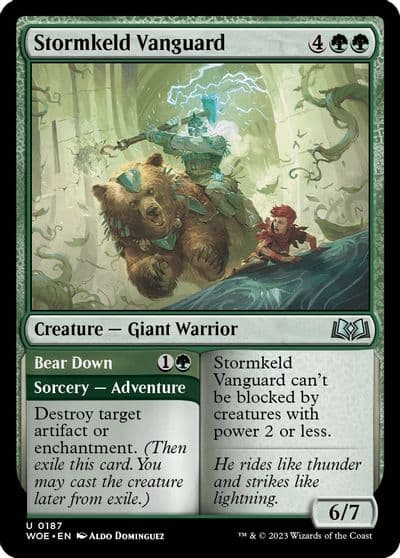 Stormkeld Vanguard Wilds of Eldraine Magic card