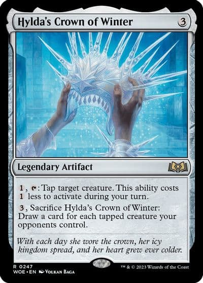 Hyldas Crown of Winter Wilds of Eldraine Magic card