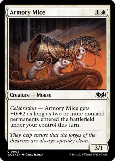 Armory Mice Wilds of Eldraine Magic card