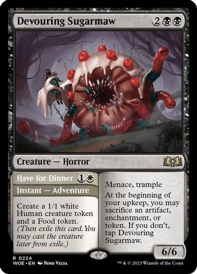Devouring Sugarmaw Wilds of Eldraine Magic card