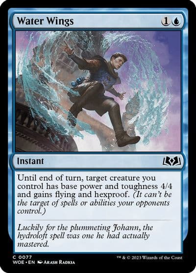 Water Wings Wilds of Eldraine Magic card