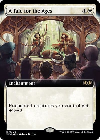 A Tale for the Ages Extended Art Wilds of Eldraine Magic card