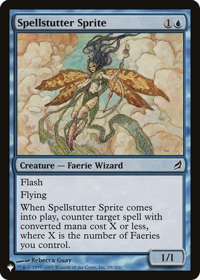 Spellstutter Sprite The List Reprints Magic card