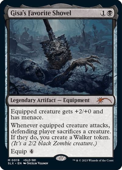 Gisas Favorite Shovel SLX Cards Magic card