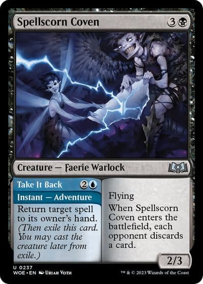 Spellscorn Coven Wilds of Eldraine Magic card