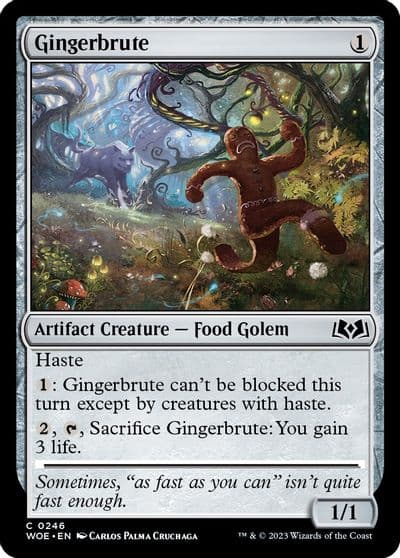 Gingerbrute Wilds of Eldraine Magic card