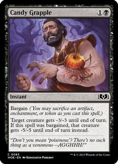 Candy Grapple Wilds of Eldraine Magic card